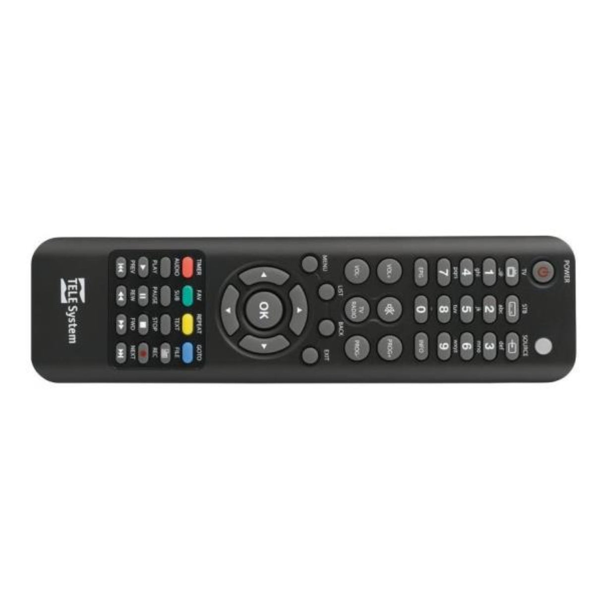 telecomando universale telesystem 58040107 per tv e decoder ean 8024427016132