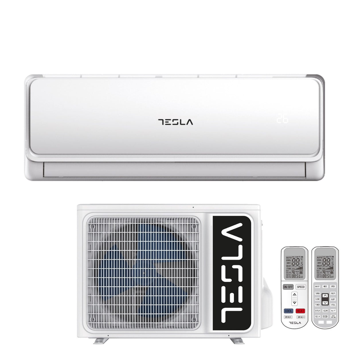 tesla climatizzatore condizionatore tesla inverter 9000 btu ta27ffll r 32 wi fi integrato aa