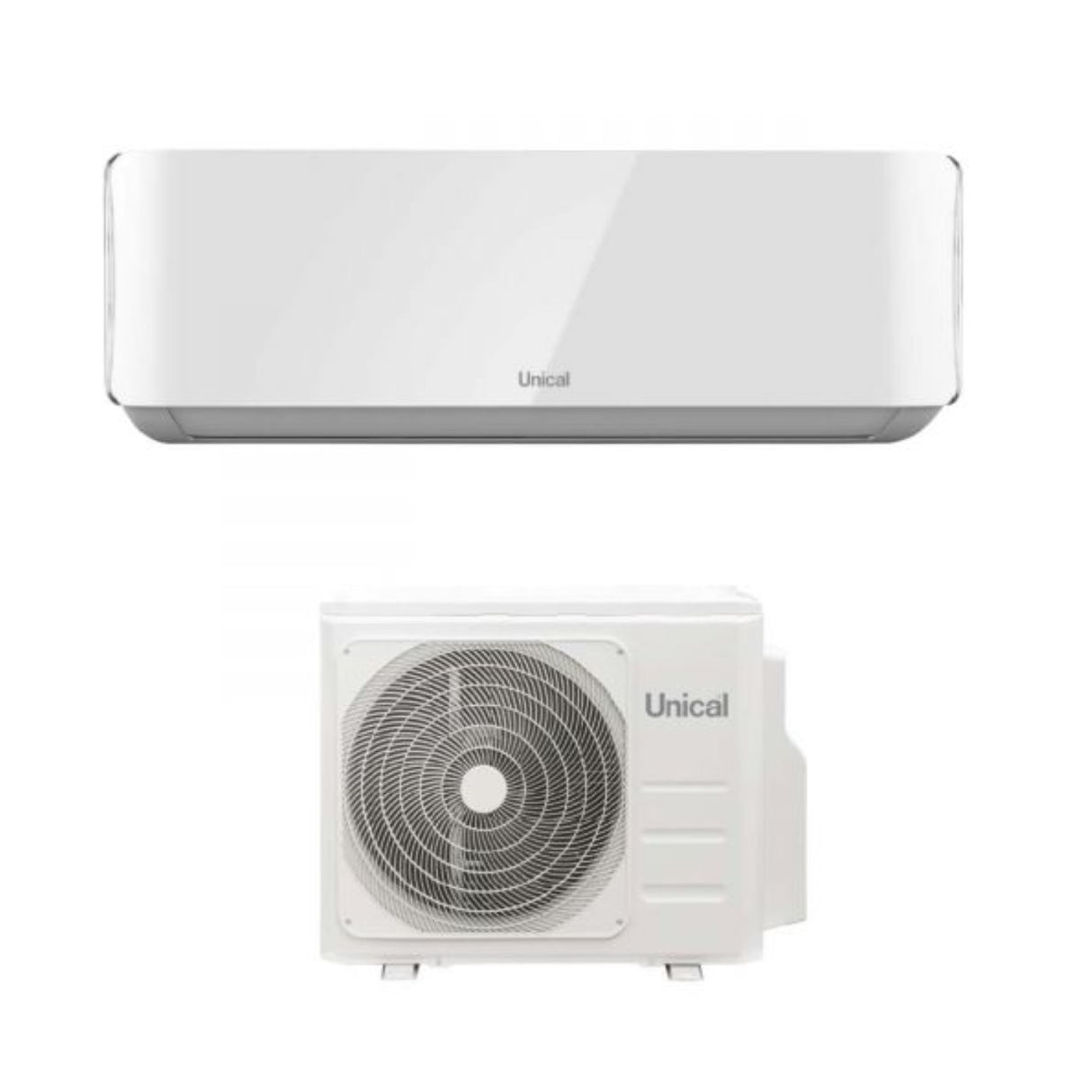unical climatizzatore condizionatore unical inverter mono split serie air cristal 18000 btu kmun 18h r 32 wi fi optional ean 8059657000644