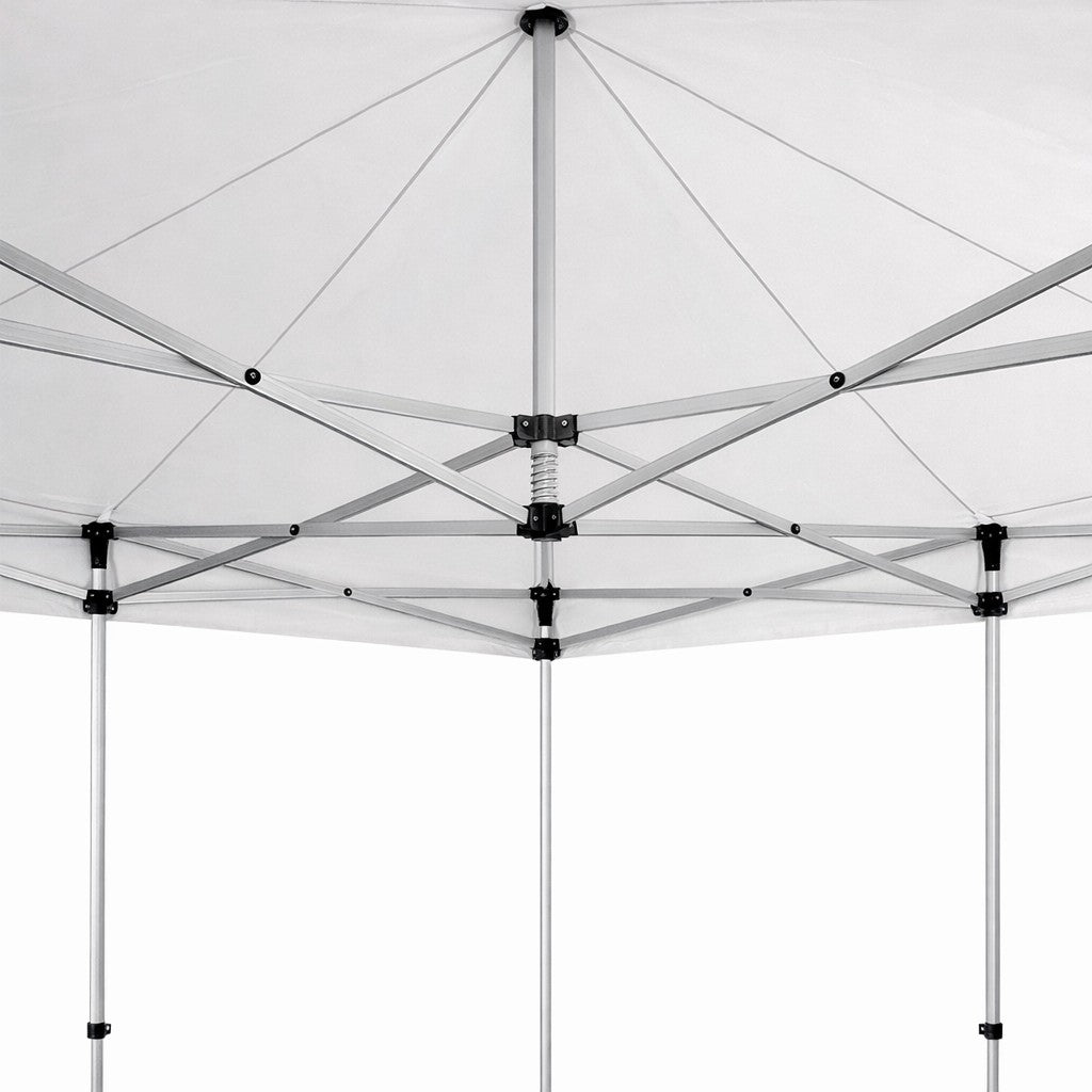 divina garden gazebo richiudibile professionale market pro 3x3 struttura in alluminio esagonale impermeabile bianco ean 8056157808855
