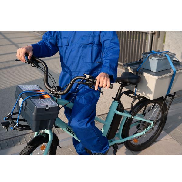 nilox bicicletta elettrica nilox urban cargo e bike c2 cargo mid 36v 250 30nxebcmmv1 ean 8054320848912