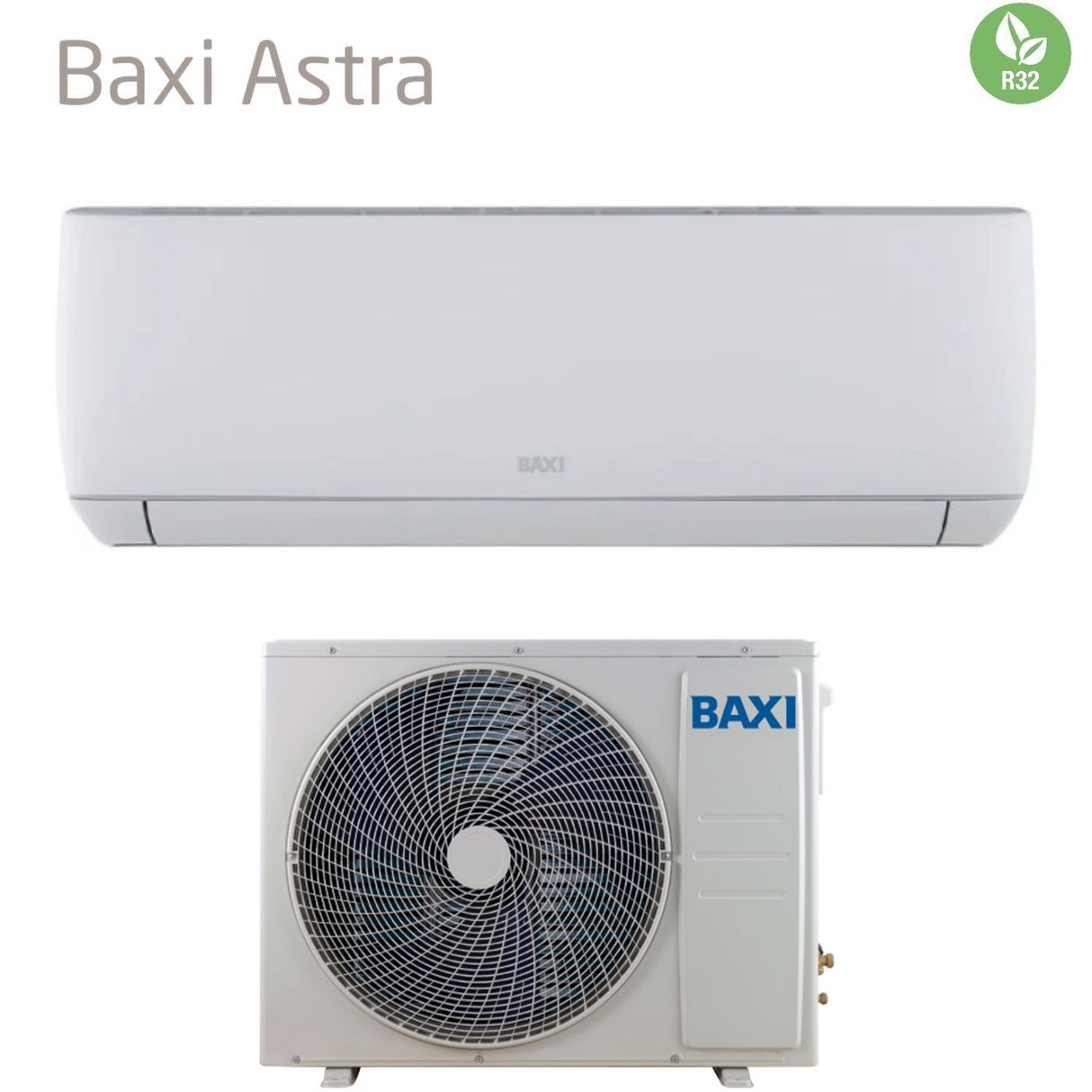 baxi climatizzatore condizionatore baxi inverter serie astra 9000 btu jsgnw25 r 32 wi fi optional novita ean 8059657002037