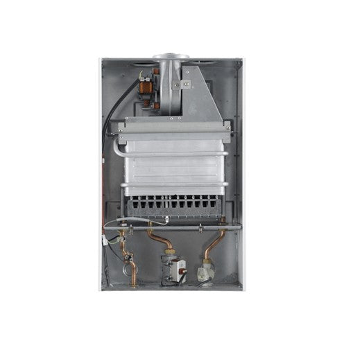 baxi scaldabagno a gas camera stagna baxi mod. acquaprojet blue 11 fi low nox completo di kit scarico fumi metano new acquaproject ean 8055776918808