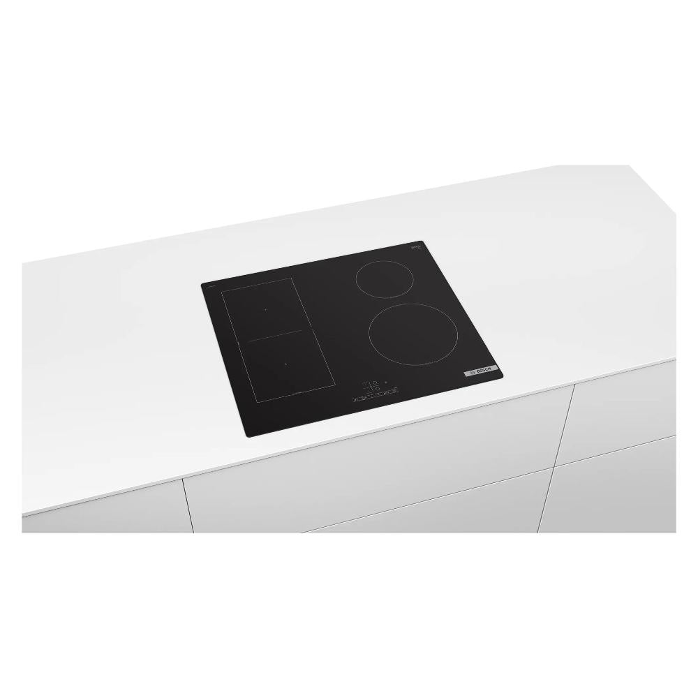 bosch piano cottura a induzione bosch serie 4 pvs61rbb5e l592xp522 powerboost restart vetroceramica nero ean 4242005321230