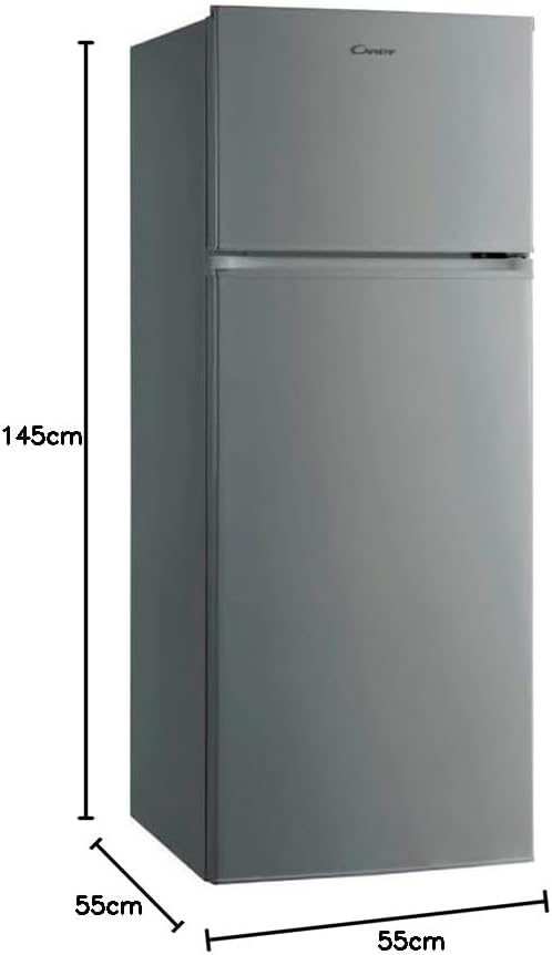candy frigorifero due porte candy cdv1s514fs 213 litri classe f a145xl54xp57 statico argento ean 8059019054148