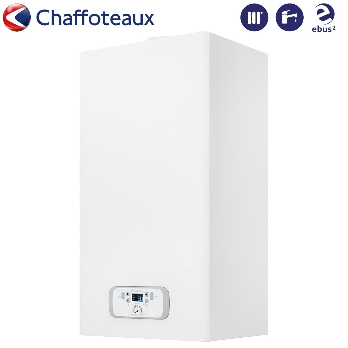 chaffoteaux caldaia a condensazione chaffoteaux inoa s 24 low nox metano gpl completa di kit scarico fumi