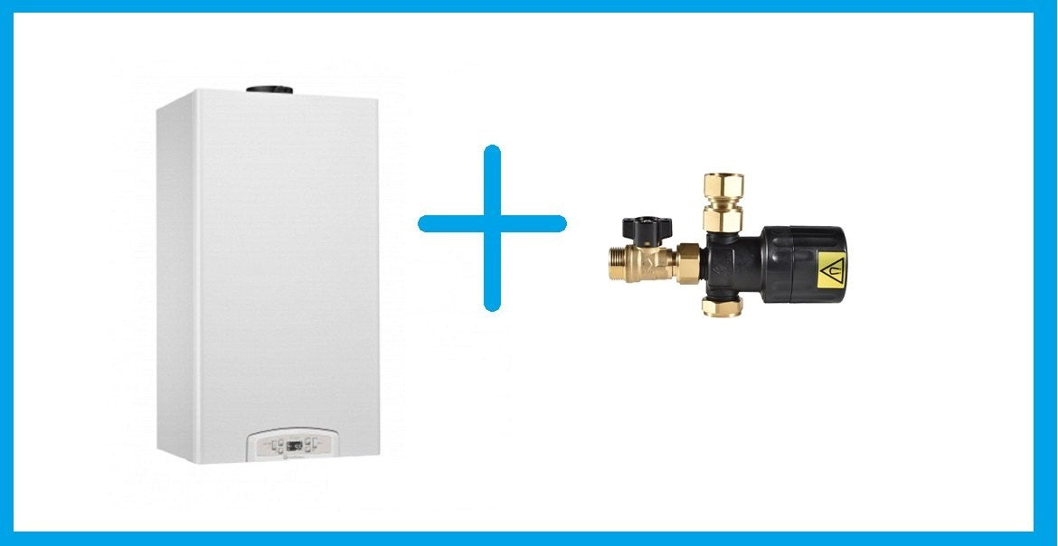 chaffoteaux caldaia a gas chaffoteaux cx green 24 eu a condensazione completa di kit fumi metano completa di defangatore ean 8056138595354