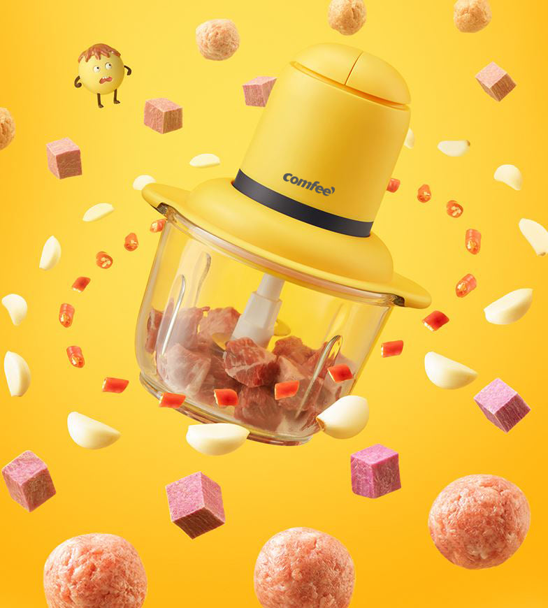 comfee tritatutto elettrico comfee mj lz30w223 300w giallo ean 6939962718538