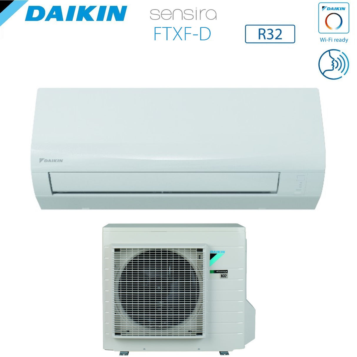 daikin climatizzatore condizionatore daikin inverter serie ecoplus sensira 21000 btu ftxf60cd r 32 wi fi optional classe aa