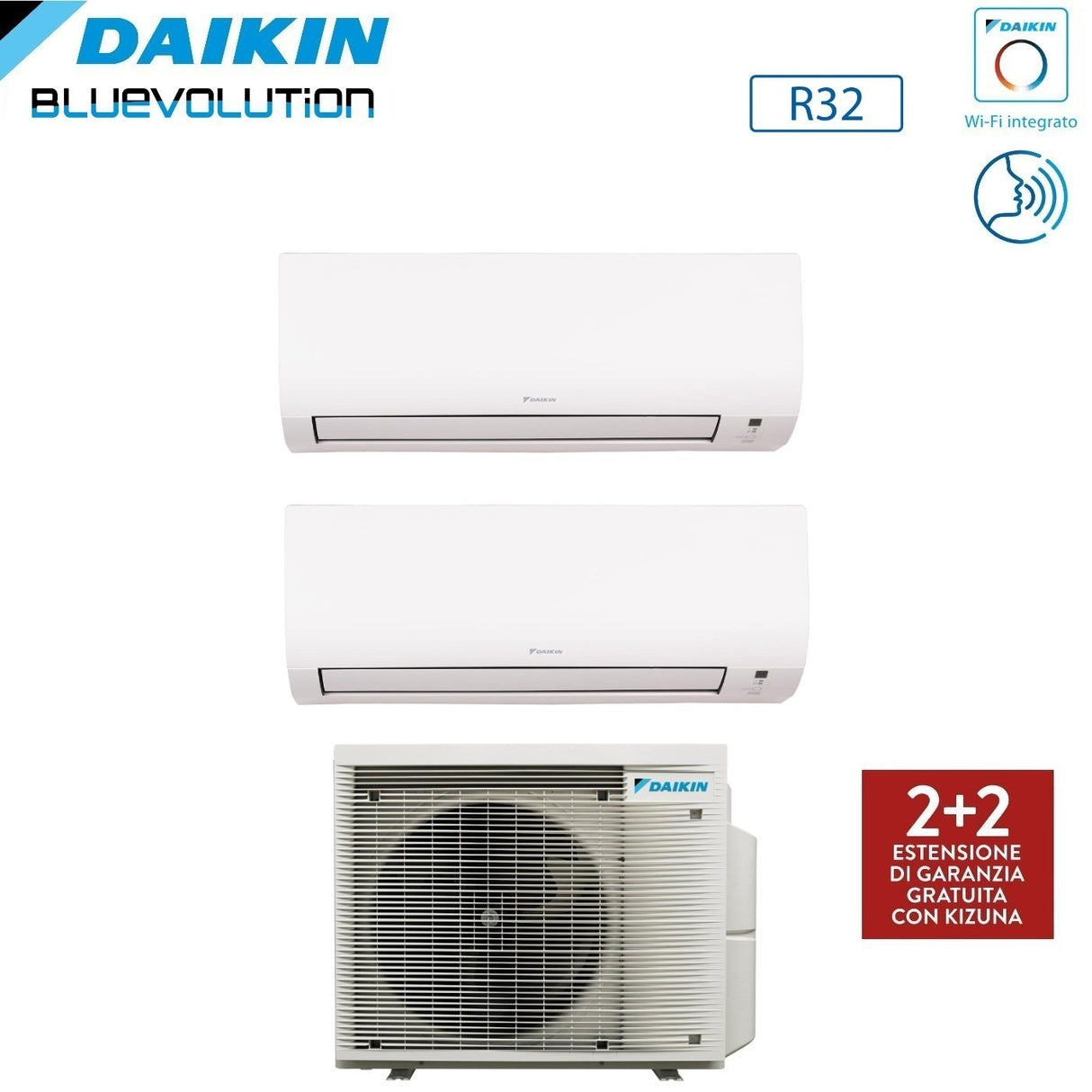 daikin condizionatore daikin dual split comfora 1212 con 4mxm80a r 32 wi fi integrato