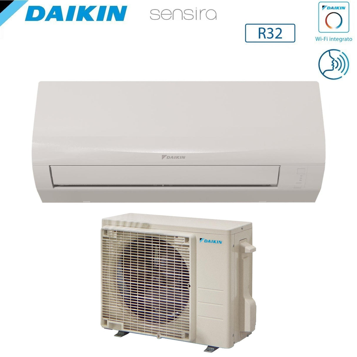 daikin condizionatore daikin ecoplus sensira 24000 btu ftxf71f r 32 wi fi integrato