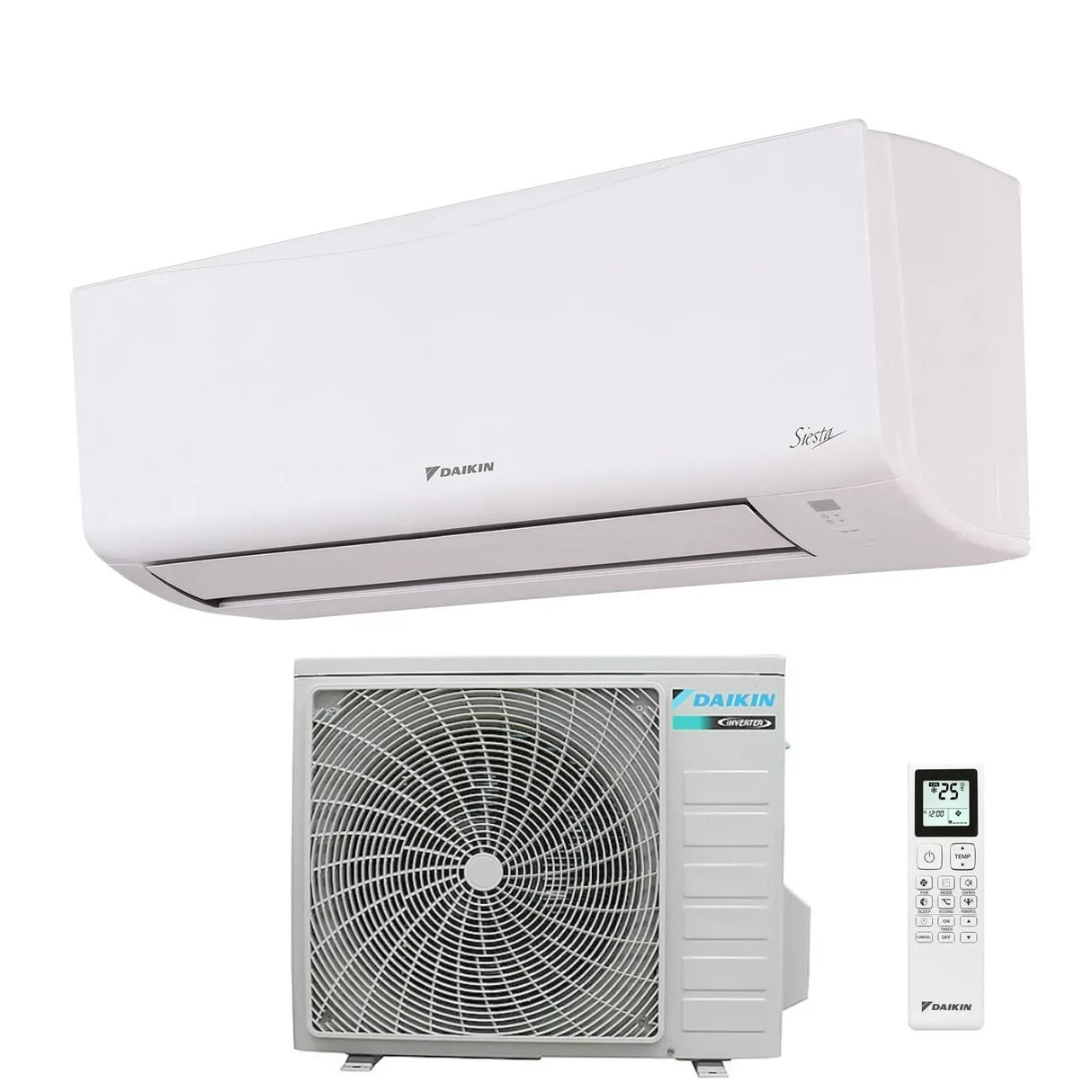 daikin condizionatore daikin siesta 12000 btu atxc35d r 32 wi fi optional