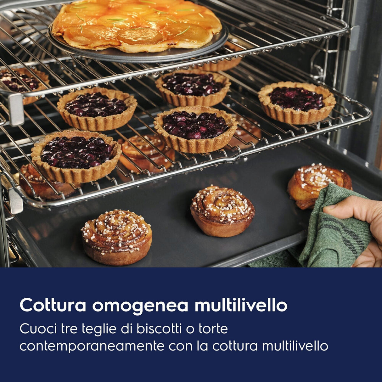 electrolux forno da incasso electrolux steamcrisp loc5h40x2 72 litri classe a a589xl596xp569 inox