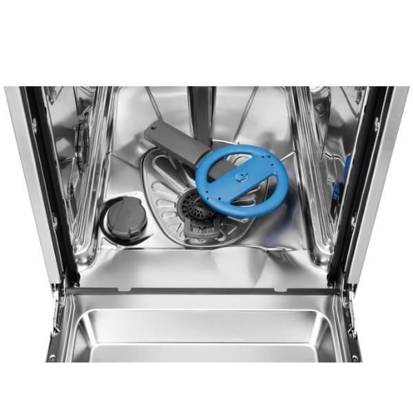 electrolux lavastoviglie slim da incasso a scomparsa totale electrolux 9 coperti satelliteclean ees42210l classe e ean 7332543731060