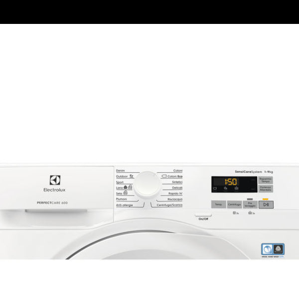 electrolux lavatrice a carica frontale electrolux 9 kg ew6f594w 1400 giri perfectcare 600 sensicare classe d ean 7332543679225