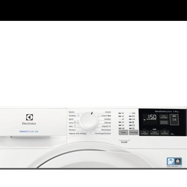 electrolux lavatrice a carica frontale electrolux 9 kg perfectcare 600 1200 giri ew6f492y classe d ean 7332543586721