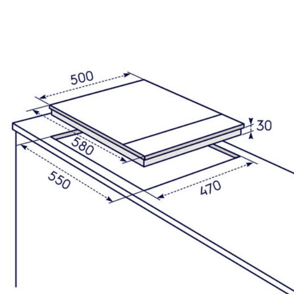 electrolux piano cottura a gas electrolux egs6414w 4 fuochi in acciaio bianco lxp 58x50 comandi laterali bruciatore wok multicorona pulizia facile ean 7332543592791