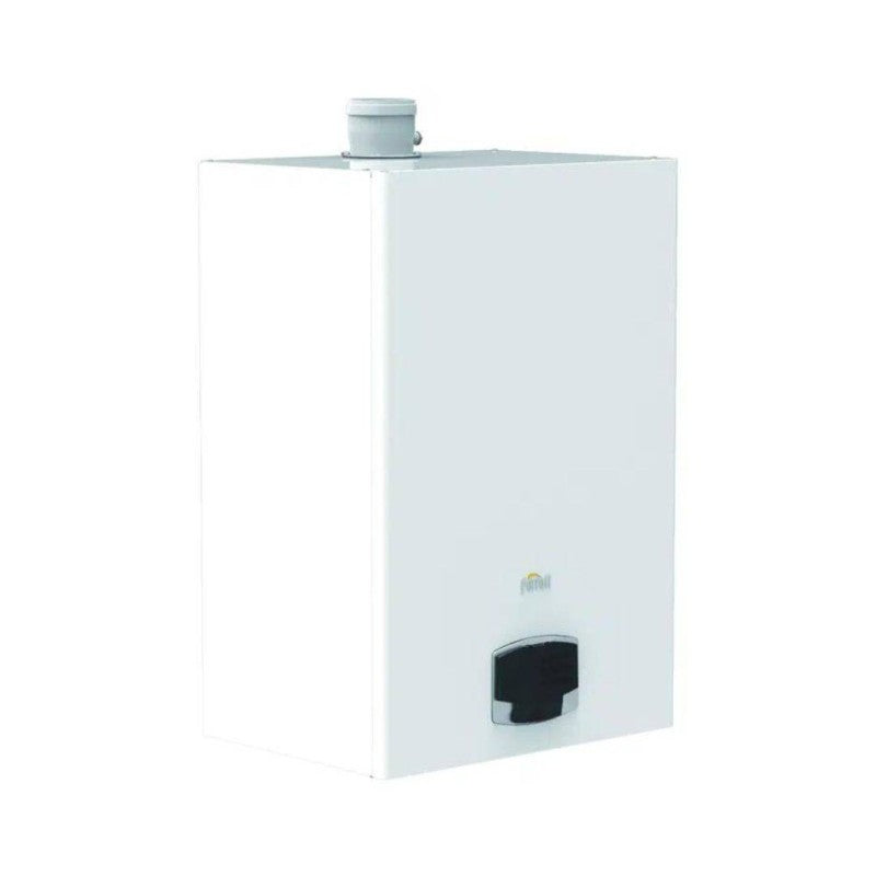 ferroli caldaia a condensazione ferroli force w 80 solo riscaldamento completa di kit scarico fumi metanogpl