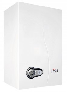 ferroli caldaia a gas ferroli bluehelix tech s 45 h a condensazione solo riscaldamento cod. 0t2d5iwa completa di kit scarico fumi metano o gpl new erp ean 8056138596214
