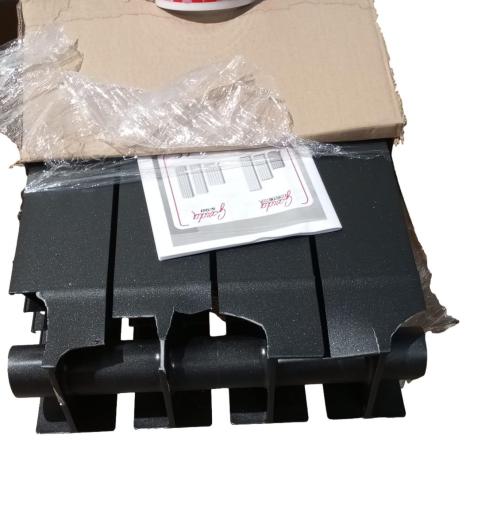 fondital area occasioni 3076 radiatore in alluminio fondital garda s90 da 3 a 6 elementi con interasse 2000 mm black coffee 4 elementi