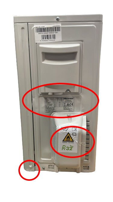 hisense area occasioni climatizzatore condizionatore hisense inverter serie easy smart 12000 btu ca35mr05g ca35mr05w r 32 wi fi optional classe aa 55