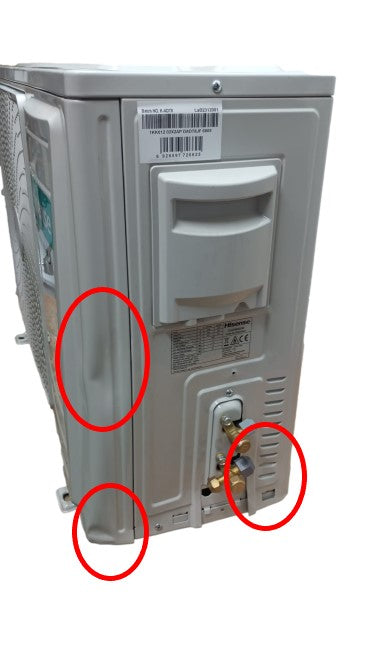 hisense area occasioni climatizzatore condizionatore hisense inverter serie easy smart 12000 btu ca35mr05g ca35mr05w r 32 wi fi optional classe aa 84