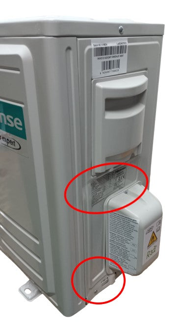 hisense area occasioni climatizzatore condizionatore hisense inverter serie easy smart 12000 btu ca35mr05g ca35mr05w r 32 wi fi optional classe aa