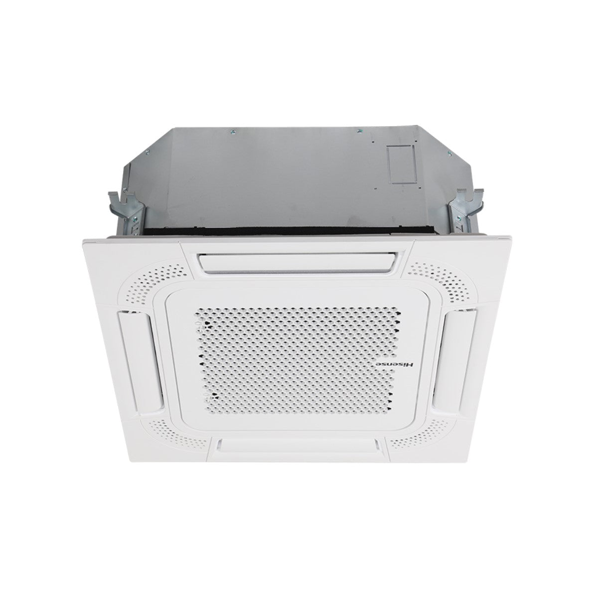 hisense climatizzatore condizionatore hisense dual split a cassetta 1218 con 4amw105u4raa r 32 wi fi optional 1200018000 con telecomando e pannello incluso novita