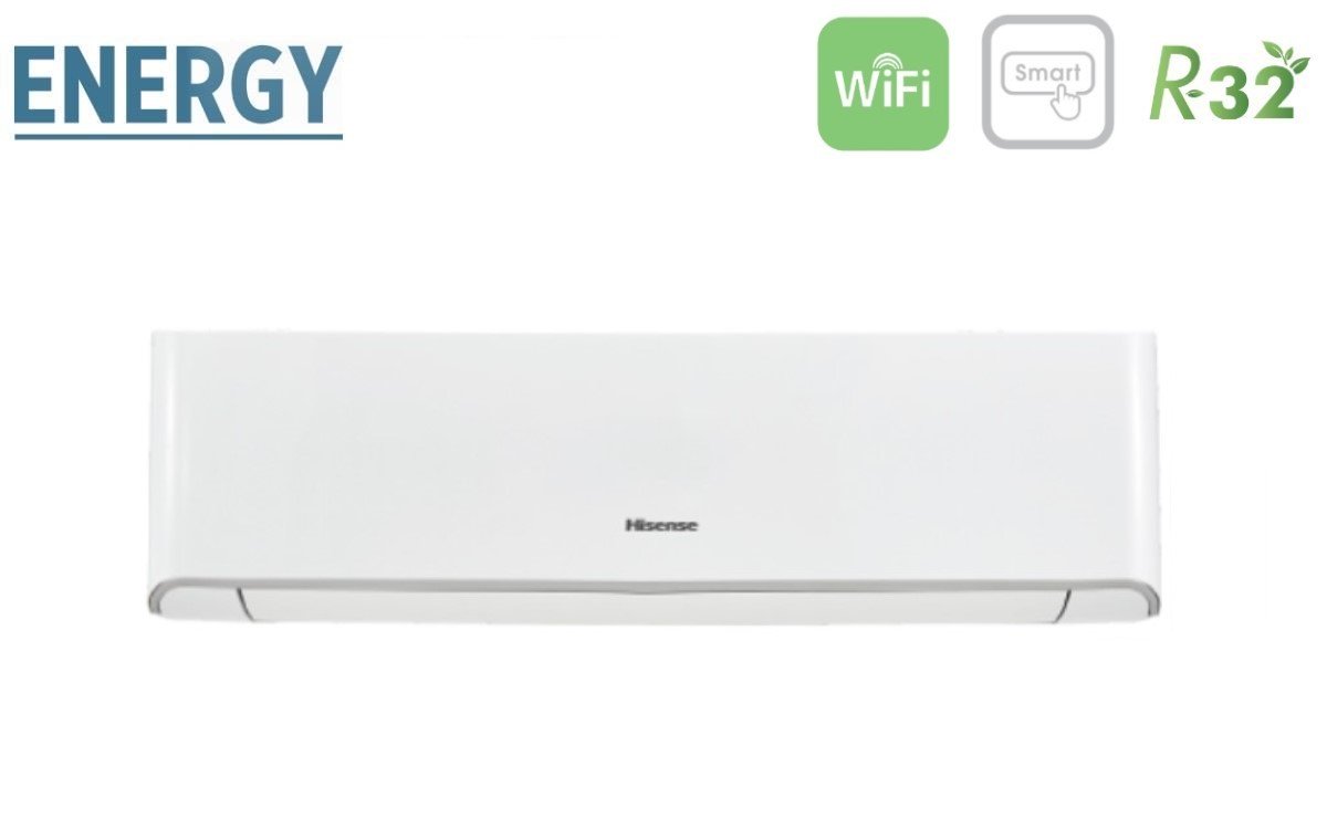 hisense climatizzatore condizionatore hisense inverter serie energy 18000 btu tq50ba0bg r 32 wi fi integrato ean 8059657004109