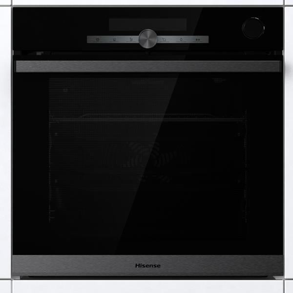 hisense forno multifunzione pirolitico a vapore hisense bsa66334pg 77 litri classe a a595xl595xp564 cavita xxl pulizia acqua clean nero ean 3838782512841