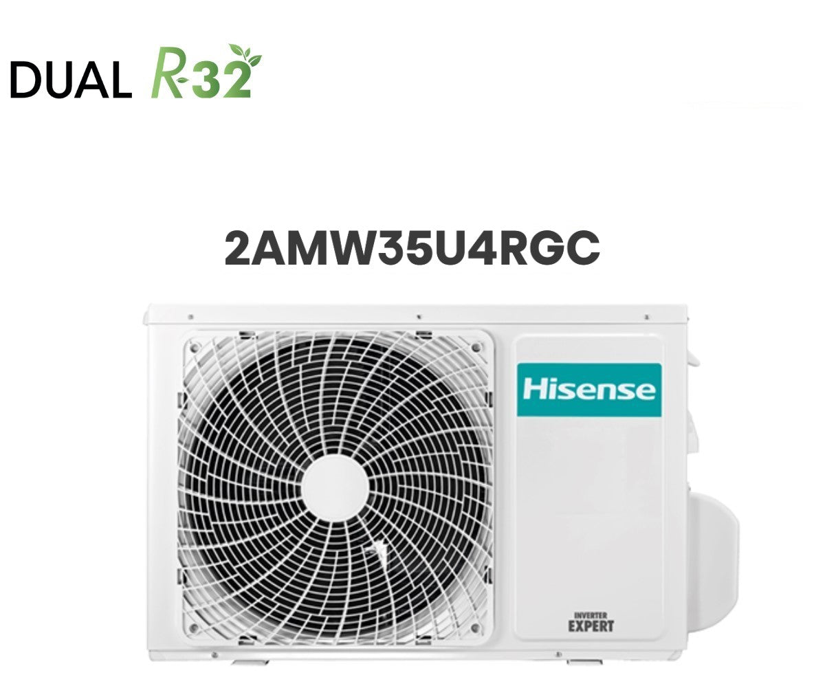 hisense unita esterna hisense motore multisplit 2amw35u4rgc dual split r 32 classe aa ean 6926597710167