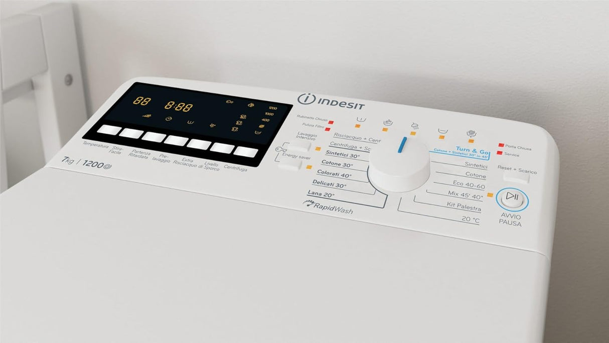 indesit lavatrice a carico dallaltro indesit btw b7231p it turngo 7 kg classe d 1200 giri a90xl40xp60 bianco ean 8050147664056