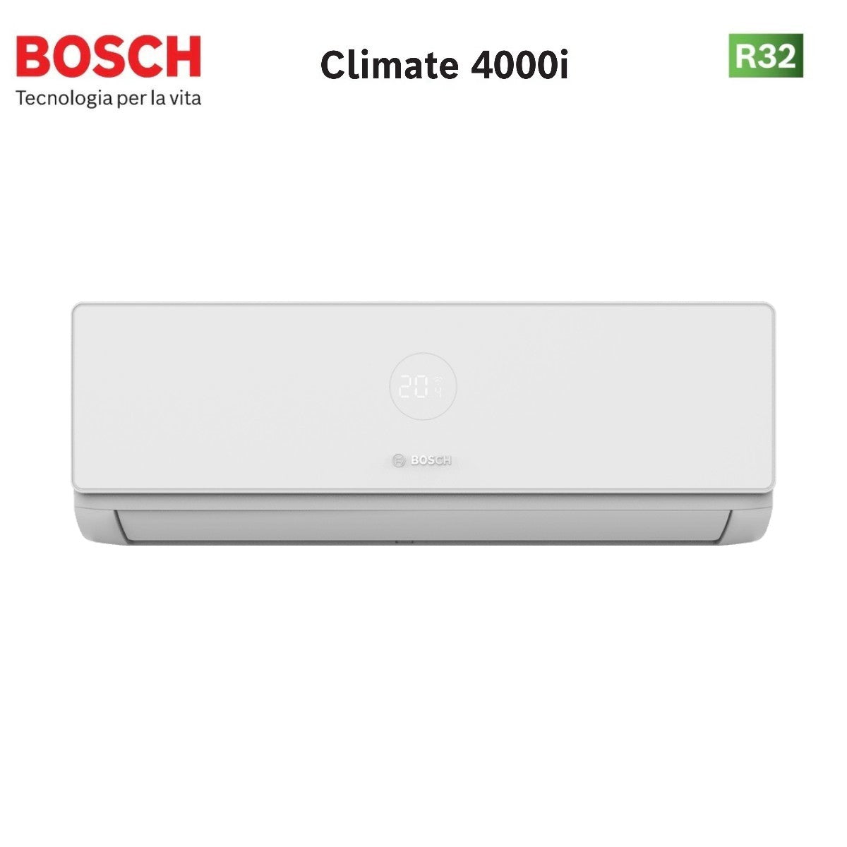 junkers bosch unita interna a parete bosch climate 4000i 18000 btu climate 4000i 52we r 32 wi fi optional