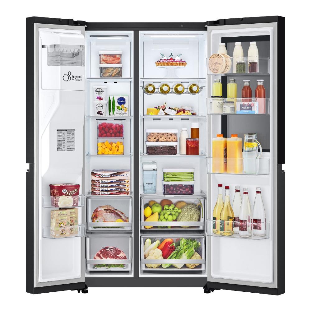 lg frigorifero side by side lg gsgv81epll 635 litri classe e a179xl913xp735 total no frost thinq alexa google assistant nero opaco ean 8806084428059