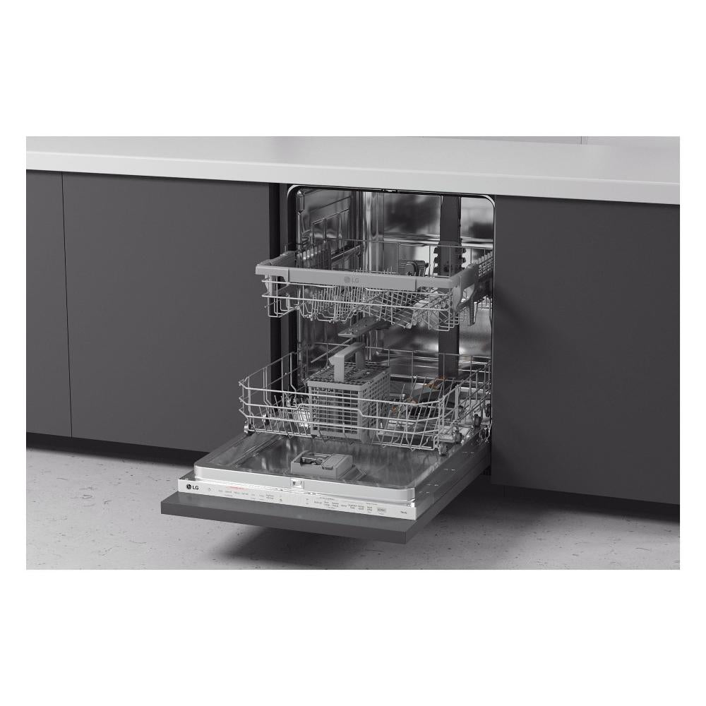 lg lavastoviglie a incasso lg serie 2 db242tx quadwash 14 coperti classe d a815xl598xp554 thinq alexa google assistant noble steel ean 8806091765918