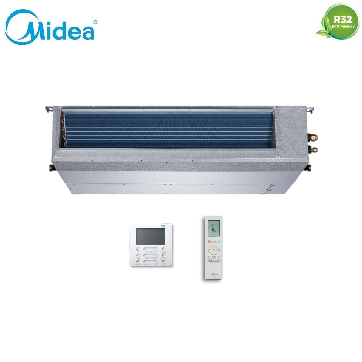 midea unita interna canalizzabile midea 12000 btu mtiu 12hwfnx r 32 wi fi optional telecomando e comando a filo incluso ean 8052705162554