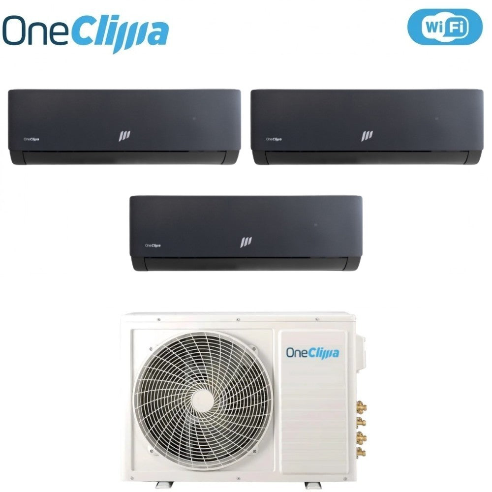 oneclima condizionatore trial split oneclima prime black 999 con mlt27x3y24 r 32 wi fi integrato