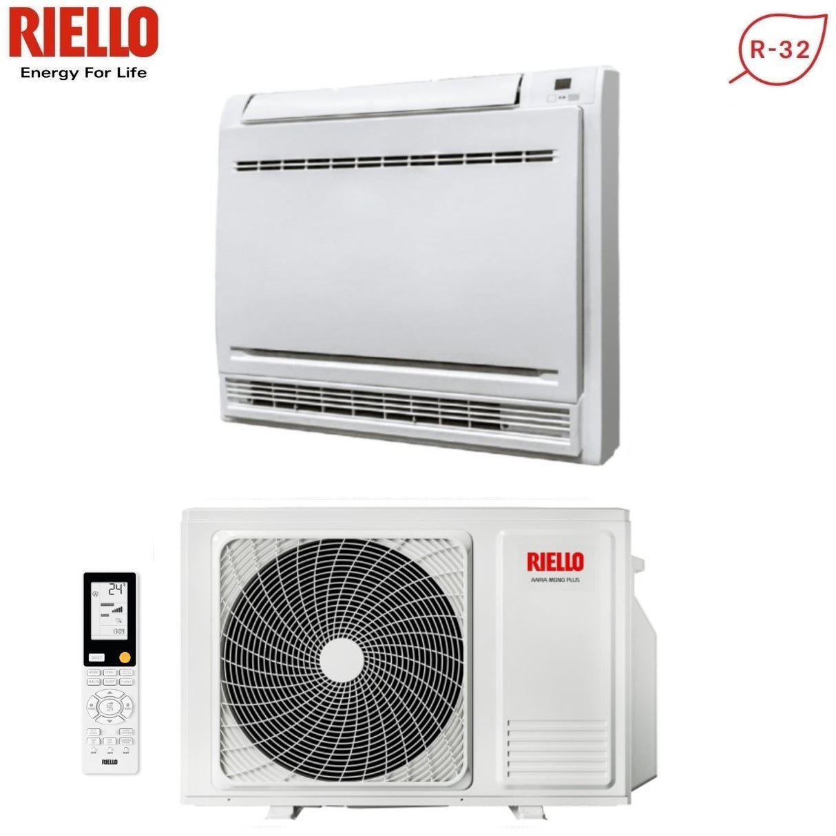 riello climatizzatore condizionatore inverter riello console a pavimento amc 35 plus 12000 btu a