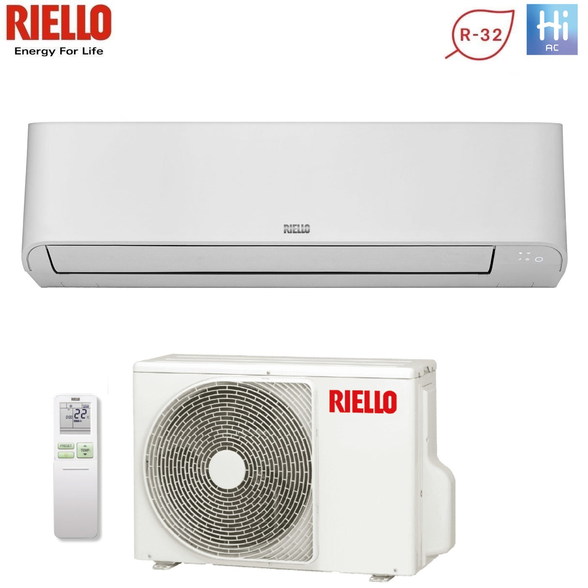 riello condizionatore riello inverter serie elixa 18000 btu rew 50 r 32 wi fi integrato 20207219