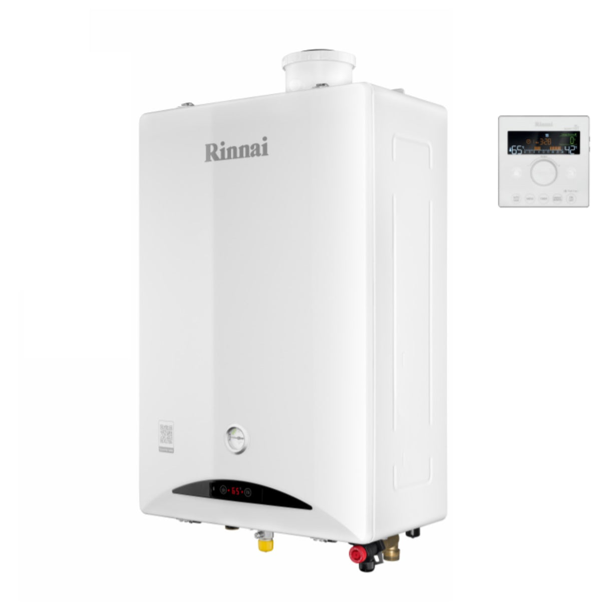 rinnai caldaia rinnai a condensazione zen 24 kw low nox wi fi integrato neutralizzatore condensa integrato cod. reb kbi2424ff lpg gpl completa di kit fumi ean 8056138592308