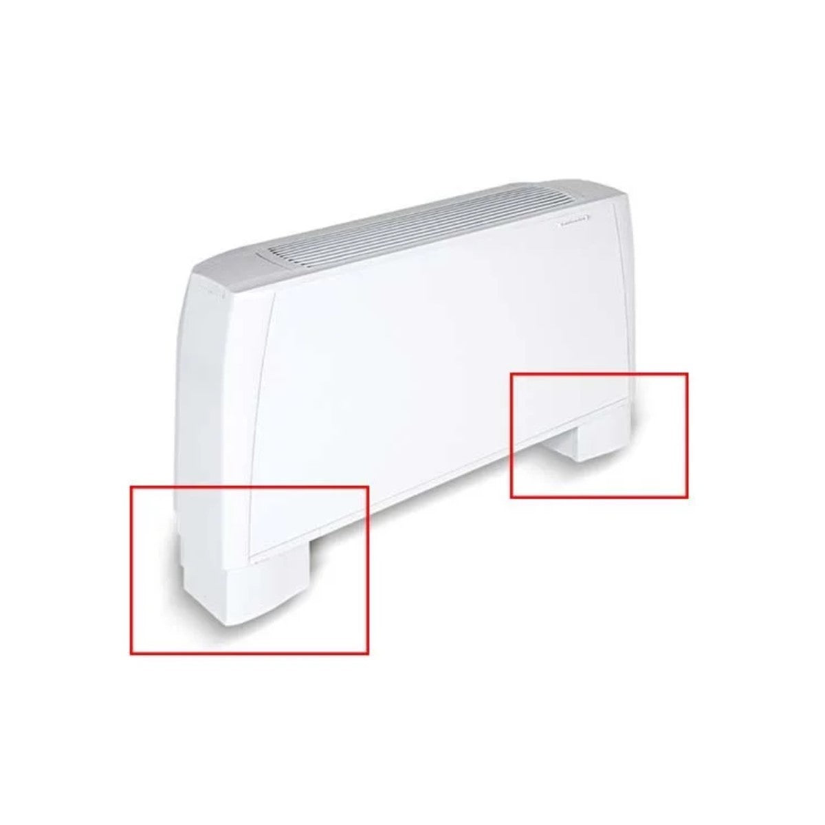 sabiana coppia piedini di appoggio sabiana 9066351 per ventilconvettori 1 7