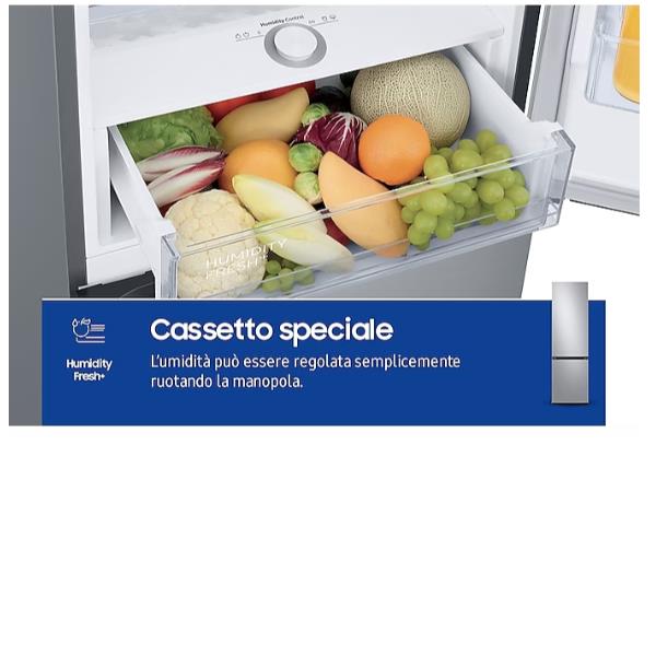 samsung frigorifero combinato samsung rb38c603dsa airspace ecoflex ai 390 litri classe d a203xl595xp658 all around cooling inox ean 8806094990096