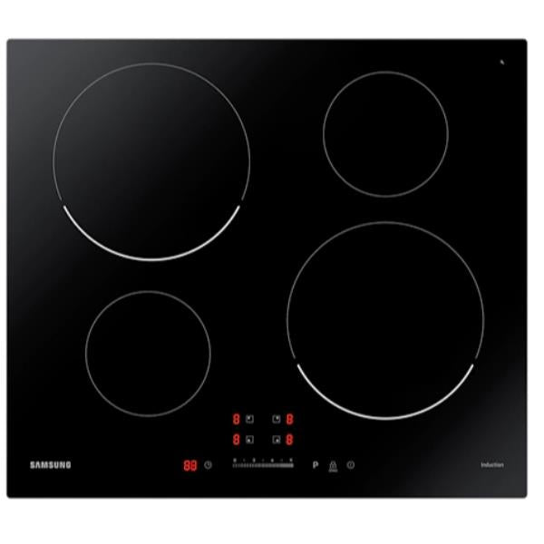 samsung piano ad induzione samsung nz64t3707ak 4 fuochi l59xp52 vetro nero slide touch control ean 8806090092190