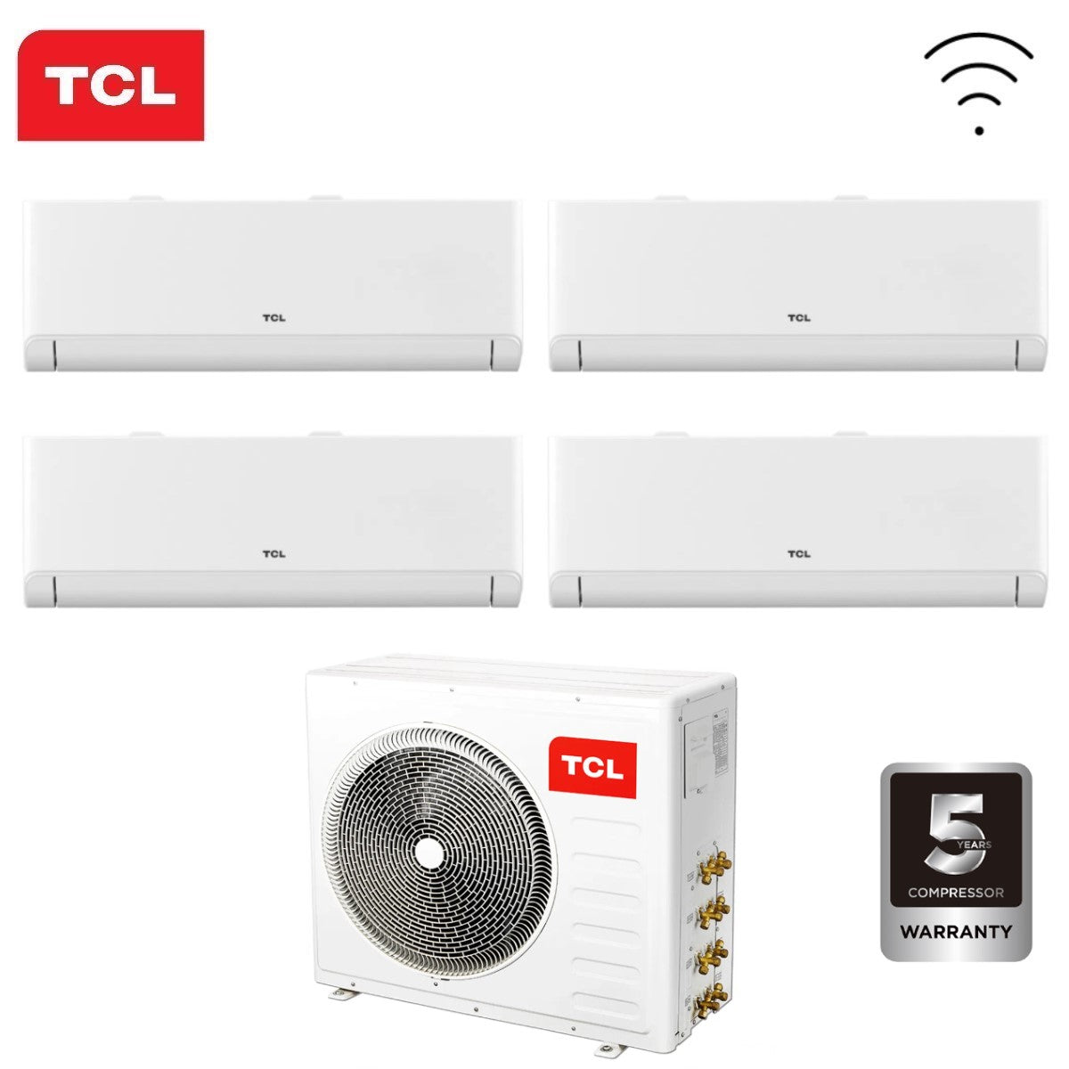 tcl climatizzatore condizionatore tcl quadri split inverter serie breezein 99918 con mt3240 r 32 wi fi integrato 90009000900018000