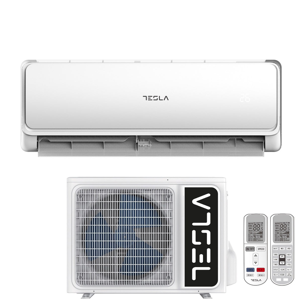 tesla climatizzatore condizionatore tesla inverter 9000 btu ta27ffll r 32 wi fi integrato aa
