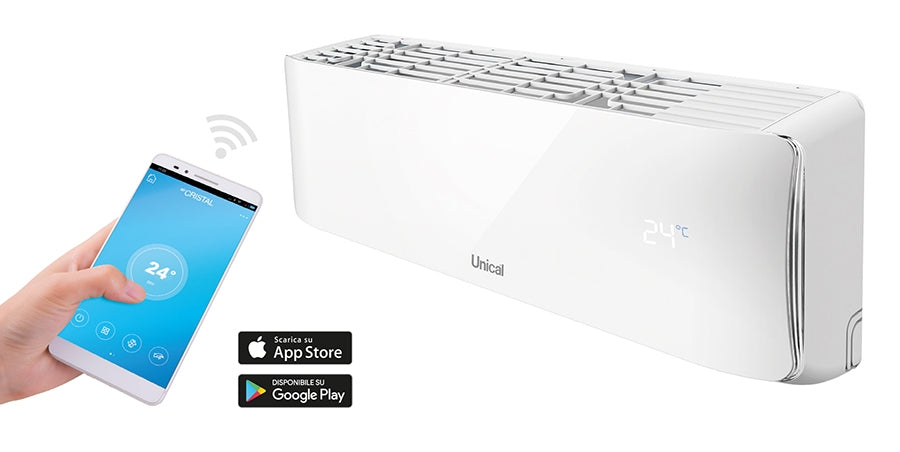 unical controllo interfaccia scheda wi fi opzionale per climatizzatori unical