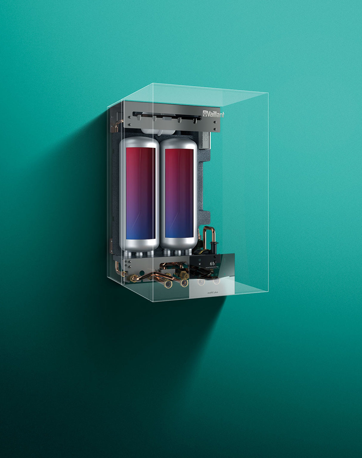 vaillant caldaia a condensazione vaillant ecotec plus vmi 30 cs1 5 con bollitore 0010025187 metano gpl low nox completa di kit scarico fumi