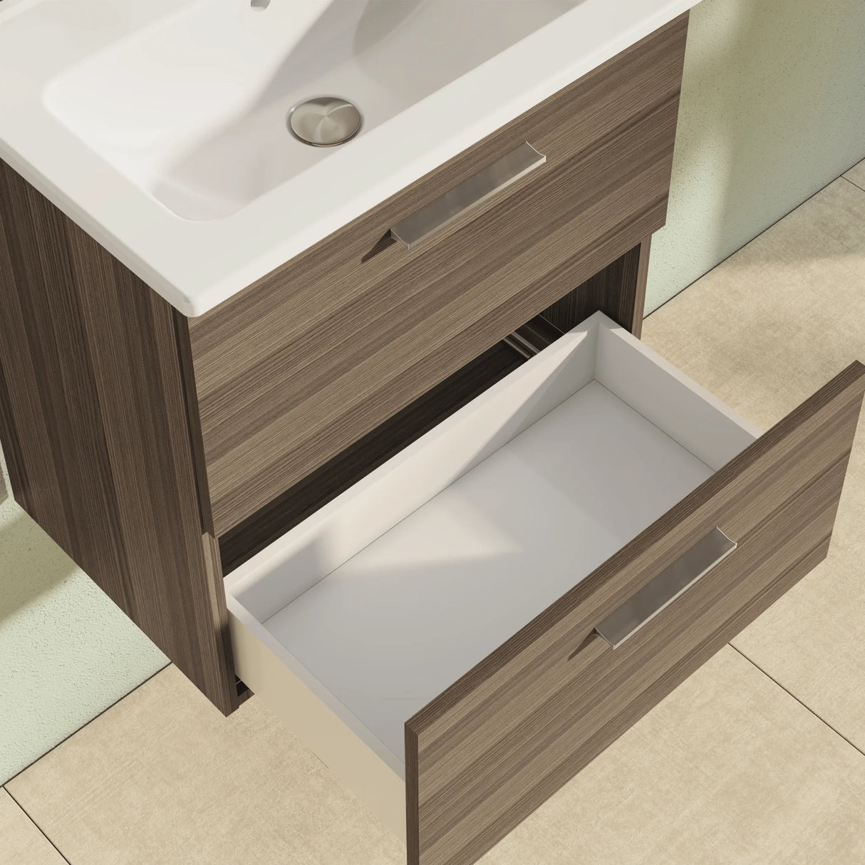 vitra mobile bagno sospeso vitra con lavabo colore cordoba 60 cm