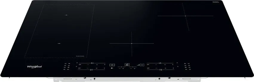 whirlpool piano cottura a induzione whirlpool wlb2977ne 4 fuochi in vetro nero lxp 77x54 flexicook booster wl b2977 ne ean 8003437601699