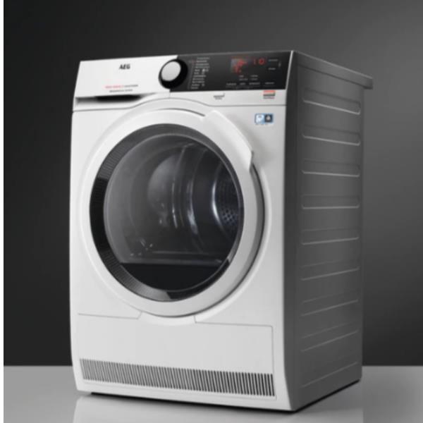 aeg asciugatrice pompa di calore aeg 8 kg serie 8000 okoflow t8dbe843 classe a ean 7332543746903